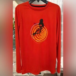 Boys All in Motion Long Sleeve Fitted Crewneck Long Sleeve Tee Shirt